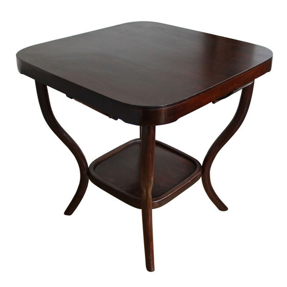 Image 1 of Vintage Kartentisch Modell No.8 von Thonet, Tschechoslowakei 1920