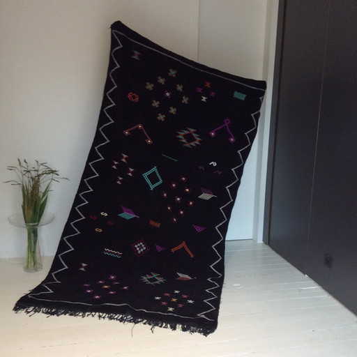 Original handgefertigter Azilal-Teppich