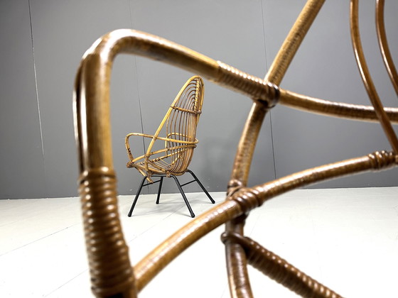 Image 1 of Paar Mid Century Stühle von Rohé Noordwolde, 1960er Jahre, Niederlande