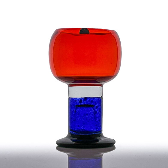 Image 1 of Kaj Franck - Glaskunstobjekt / Kelch, Modell KF 539 - Nuutajärvi-Notsjö circa 1975