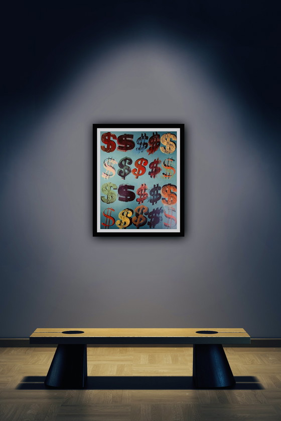 Image 1 of Andy Warhol: "Dollar-Zeichen, 1981". © Andy Warhol Foundation For The Visual Arts.