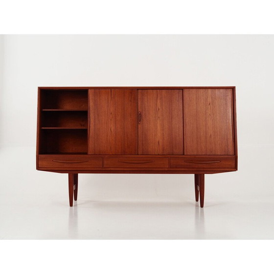 Image 1 of Vintage Teakholz Highboard, Dänemark 1970er