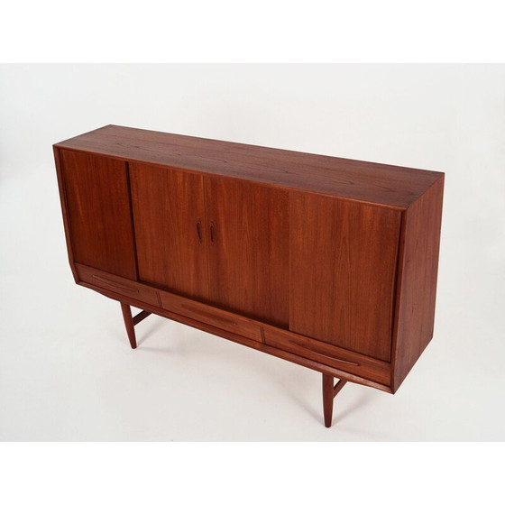Image 1 of Vintage Teakholz Highboard, Dänemark 1970er
