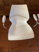 2x Kartell Stühle Maui von Vico Magistretti
