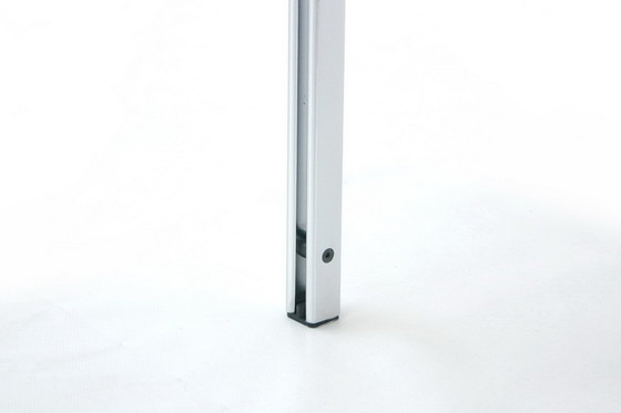 Image 1 of Horst Bruening for Kill International, large T111 Chrome Glass Coffee Table / Couchtisch, Germany