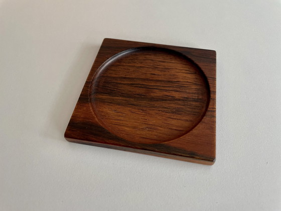 Image 1 of Set Teak Untersetzer 1960er