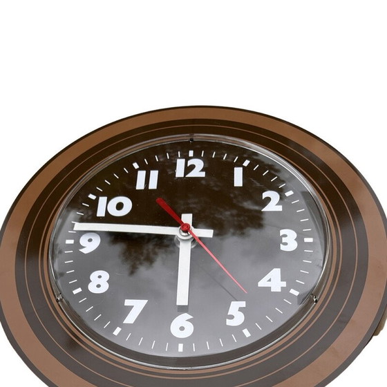 Image 1 of Vintage Weimarer Kunststoff-Wanduhr, Deutschland 1970