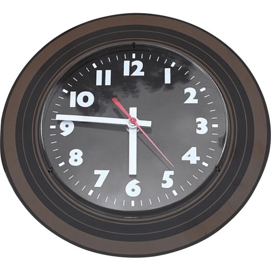 Image 1 of Vintage Weimarer Kunststoff-Wanduhr, Deutschland 1970