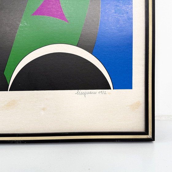 Image 1 of "Natività" Lithographie von Corrado Cicognani, 1970er Jahre