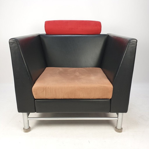 Vintage East Side Lounge Chair von Ettore Sottsass für Knoll, Italien 1980er