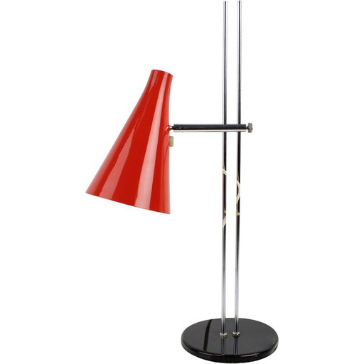 Mid Century Tischlampe von Josef Hurka, Tschechoslowakei 1960er Jahre