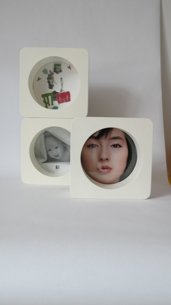 Image 1 of 3x Baumdesign Bilderrahmen Holz