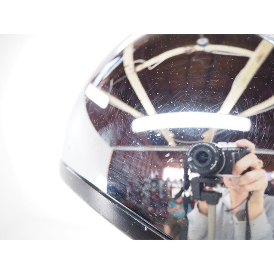 Image 1 of Chrom-Hängeleuchter im Stil von Harvey Guzzini, 1970er Jahre