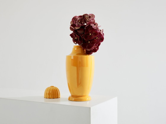 Image 1 of Süe & Mare Tabakkrug glasiertes Steingut um 1920