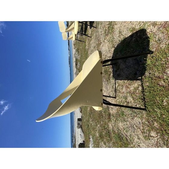 Image 1 of Satz von 4 italienischen Stühlen von Louis Paolozzi, 1950