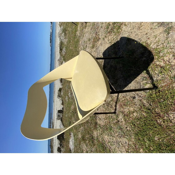 Image 1 of Satz von 4 italienischen Stühlen von Louis Paolozzi, 1950