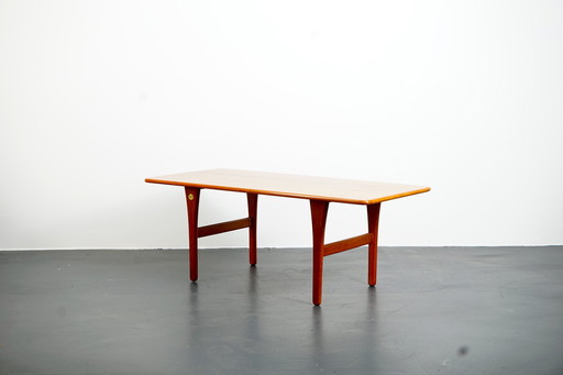 Vintage Danish Teak Coffee Table, 1960s