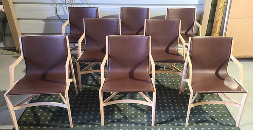 8 Pilotta Sessel Von Rodolfo Dordoni Für Cassina, 2007, Set Von 8