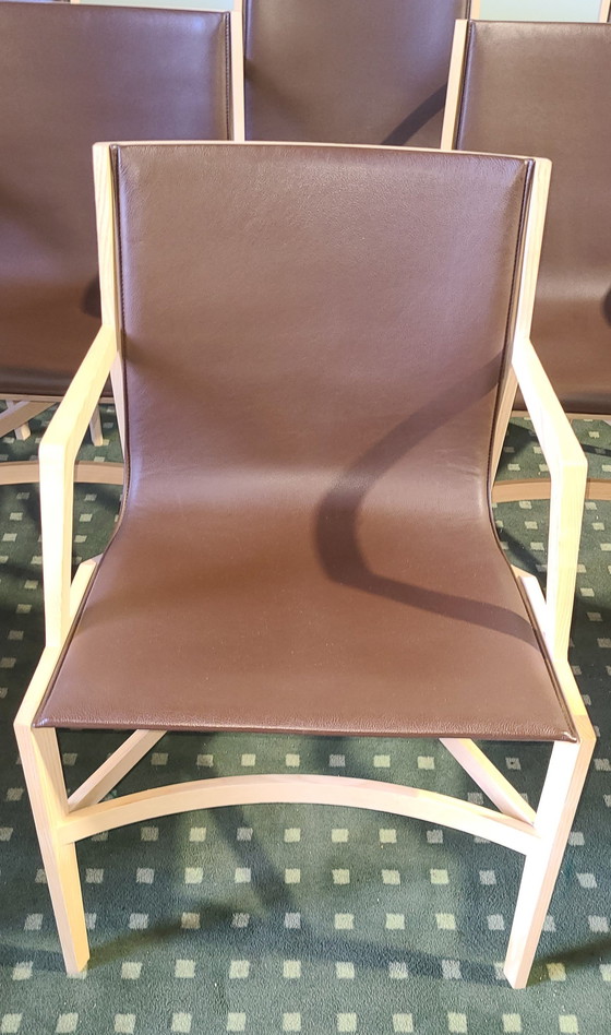 Image 1 of 8 Pilotta Sessel Von Rodolfo Dordoni Für Cassina, 2007, Set Von 8