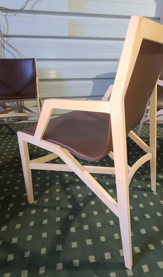 Image 1 of 8 Pilotta Sessel Von Rodolfo Dordoni Für Cassina, 2007, Set Von 8