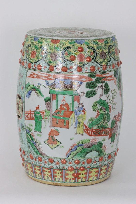 Image 1 of Chinesischer Porzellanhocker