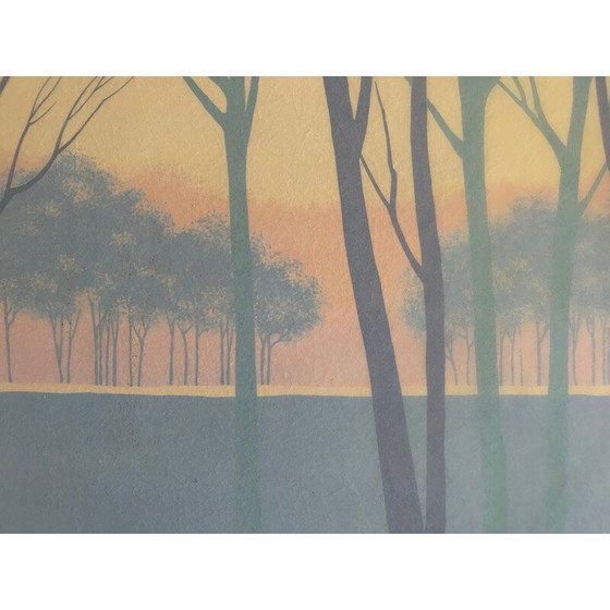 Image 1 of Vintage-Tablett aus Fiberglas von Françoise Wintz für Alpac, 1980