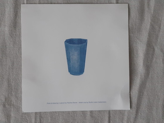 Image 1 of Satz von 6 Keramik "Multikulturelle Tee- und Kaffeetassen" - Liane Castermans