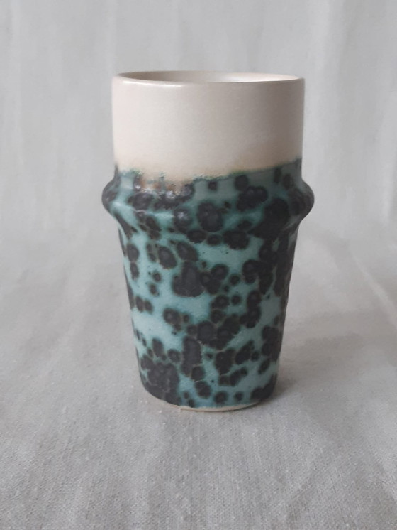 Image 1 of Satz von 6 Keramik "Multikulturelle Tee- und Kaffeetassen" - Liane Castermans