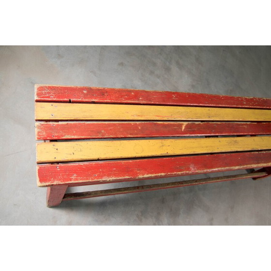 Image 1 of Industrielle Bank im Vintage-Stil, 1930er Jahre