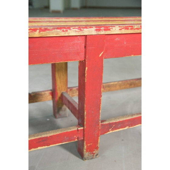 Image 1 of Industrielle Bank im Vintage-Stil, 1930er Jahre