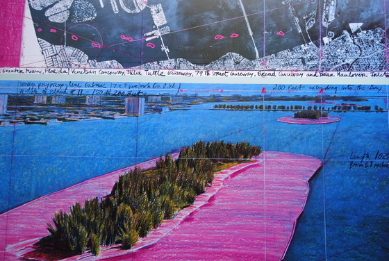 Image 1 of Christo – Projekt „Surrounded Islands“ Biscayne Bay –1980–83