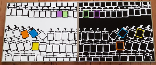 Hendrik Jan Koldeweij - Diptychon „In welchem ​​Sarg liegt Oma“