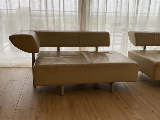 Image 1 of COR Arthe 3-teiliges Ledersofa-Set