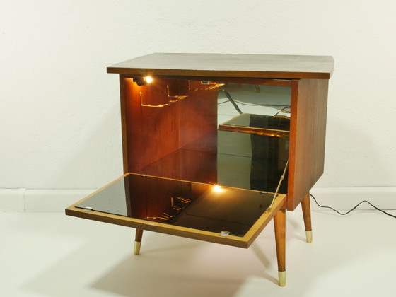 Image 1 of Vintage TV Schrank mit Bar, 60er Jahre, Germany