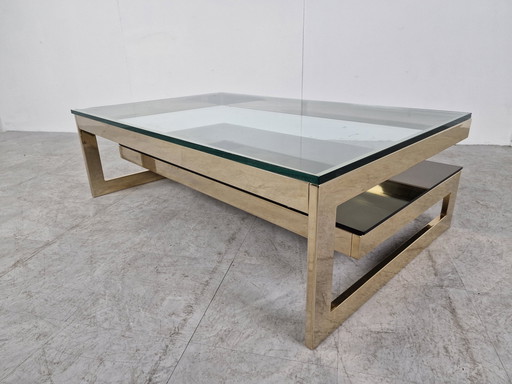 Vintage Belgochrom Couchtisch