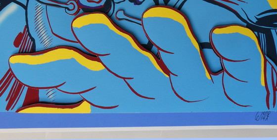 Image 1 of Michael Wittmann - Spacegod3D-Konstruktion auf Hahnemühle