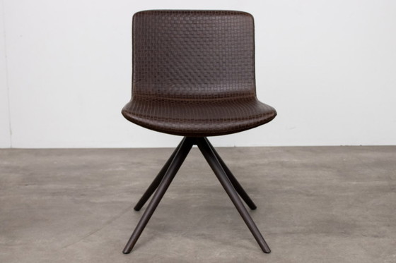 Image 1 of Sitland Milos Design Stuhl drehbar Braun