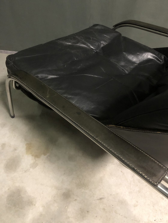 Image 1 of Marco Zanuso Maggiolina Loungesessel und Hocker für Zanotta