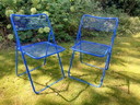 2x Niels Gammelgaard Ted Net Klappstuhl
