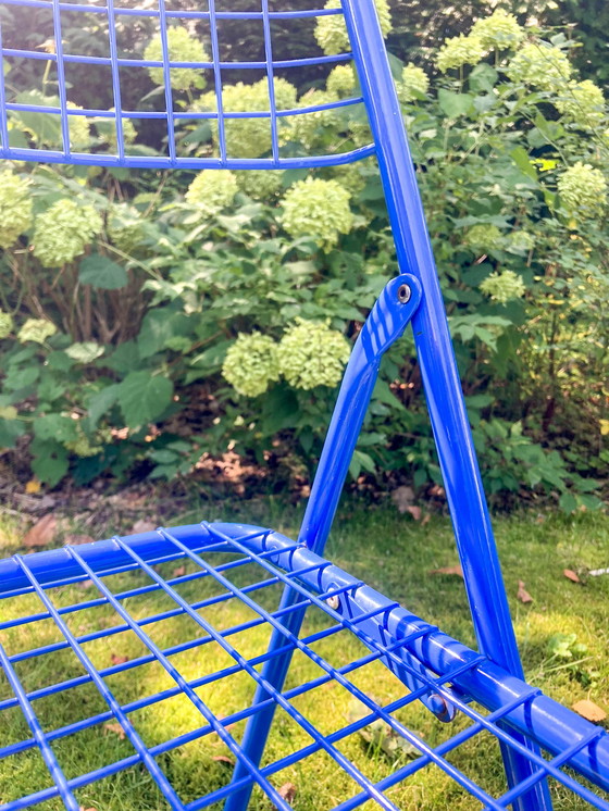 Image 1 of 2x Niels Gammelgaard Ted Net Klappstuhl