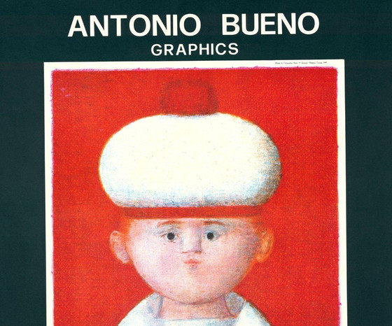 Image 1 of Antonio Bueno - Original 1981 "Kunstausstellung Ny Kolosseum" Plakat