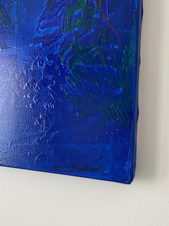 Image 1 of Gino Sauerbier – Blau Vorspielgemälde