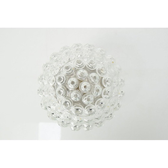 Image 1 of Klassische Wandlampe aus Glas und Keramik, Tschechoslowakei 1960