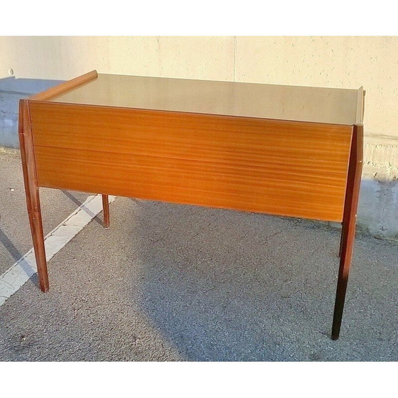 Image 1 of Dassi Italienischer Schreibtisch aus Holz, 1950er Jahre