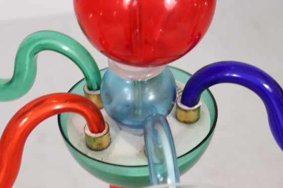 Image 1 of  Kronleuchter/Deckenlampe Aus Muranoglas, Italien, 1980Er Jahre