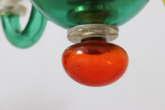 Image 1 of  Kronleuchter/Deckenlampe Aus Muranoglas, Italien, 1980Er Jahre