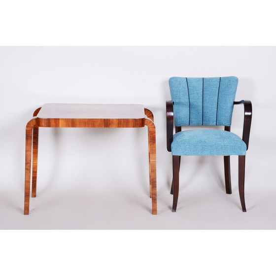 Image 1 of Couchtisch aus Nussbaumholz im Art-déco-Stil von Halabala für Up Zavody, 1930