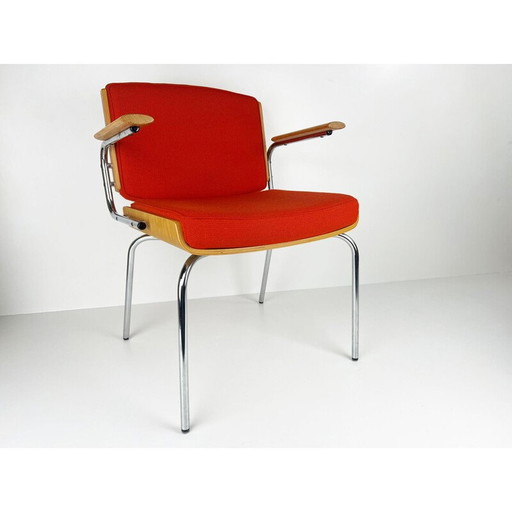 Vintage Eichenholzsessel von Duba Møbelindustri, Dänemark 1970er