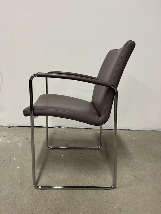 Image 1 of Leolux Talos Esszimmerstühle Leder