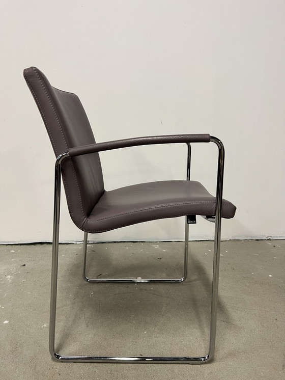 Image 1 of Leolux Talos Esszimmerstühle Leder